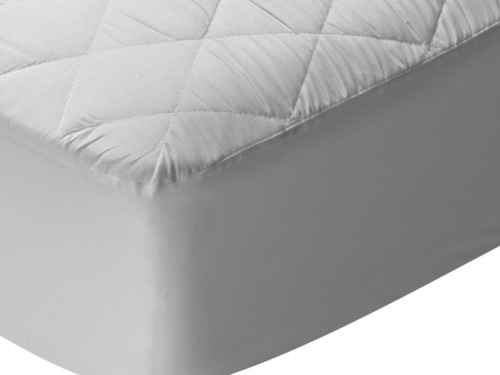 Protector de colchón acolchado e impermeable con fuelle